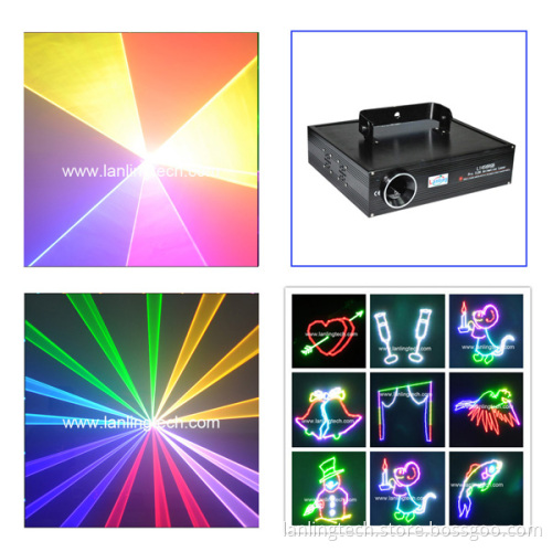 1.5 W RGB Full Color Laser Show Light